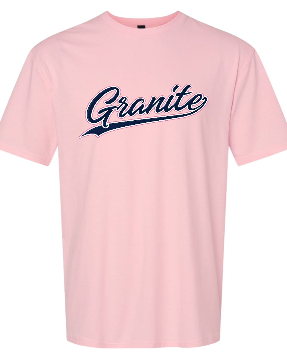 Granite Script softstyle Bleacher tshirt (unisex)