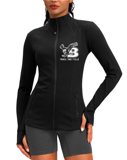 Bellingham Track and Field women’s 4 pocket workout jacket