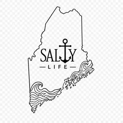 New England Salty Life Tshirts