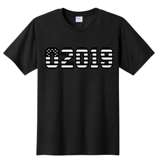 American Flag Zip code tshirts