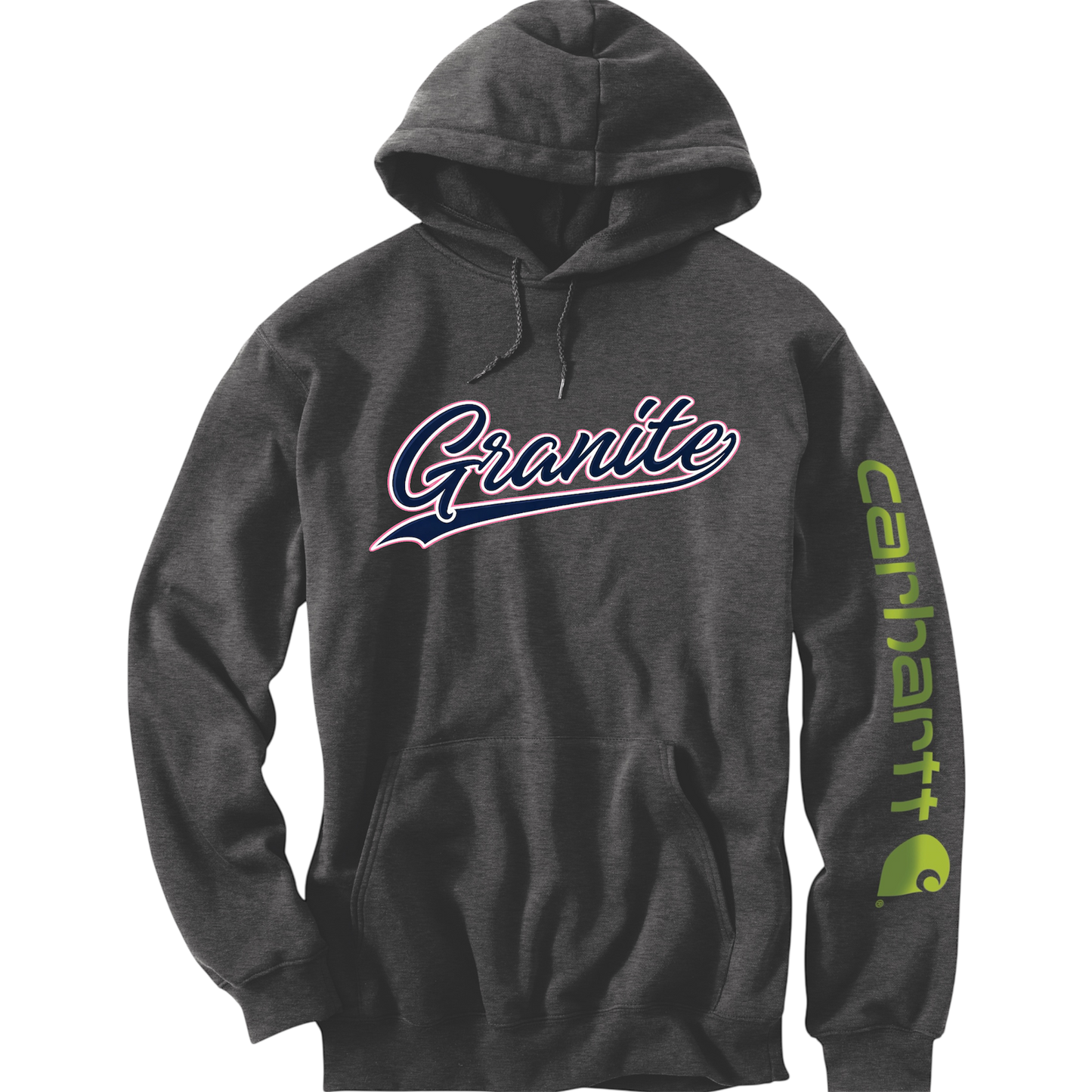 Granite Script Double Header Carhartt hoodie