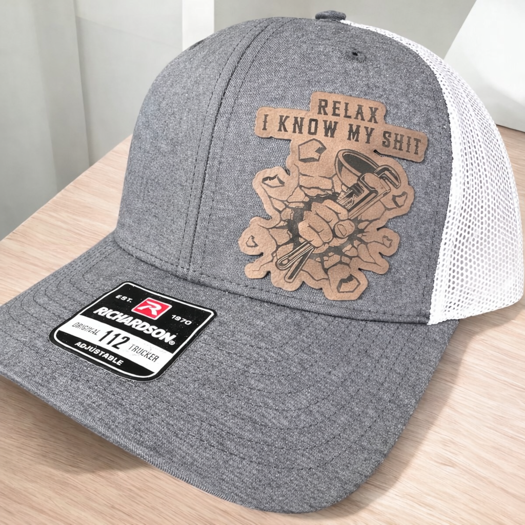 Gifts for plumbers- Funny handmade hats for plumbers