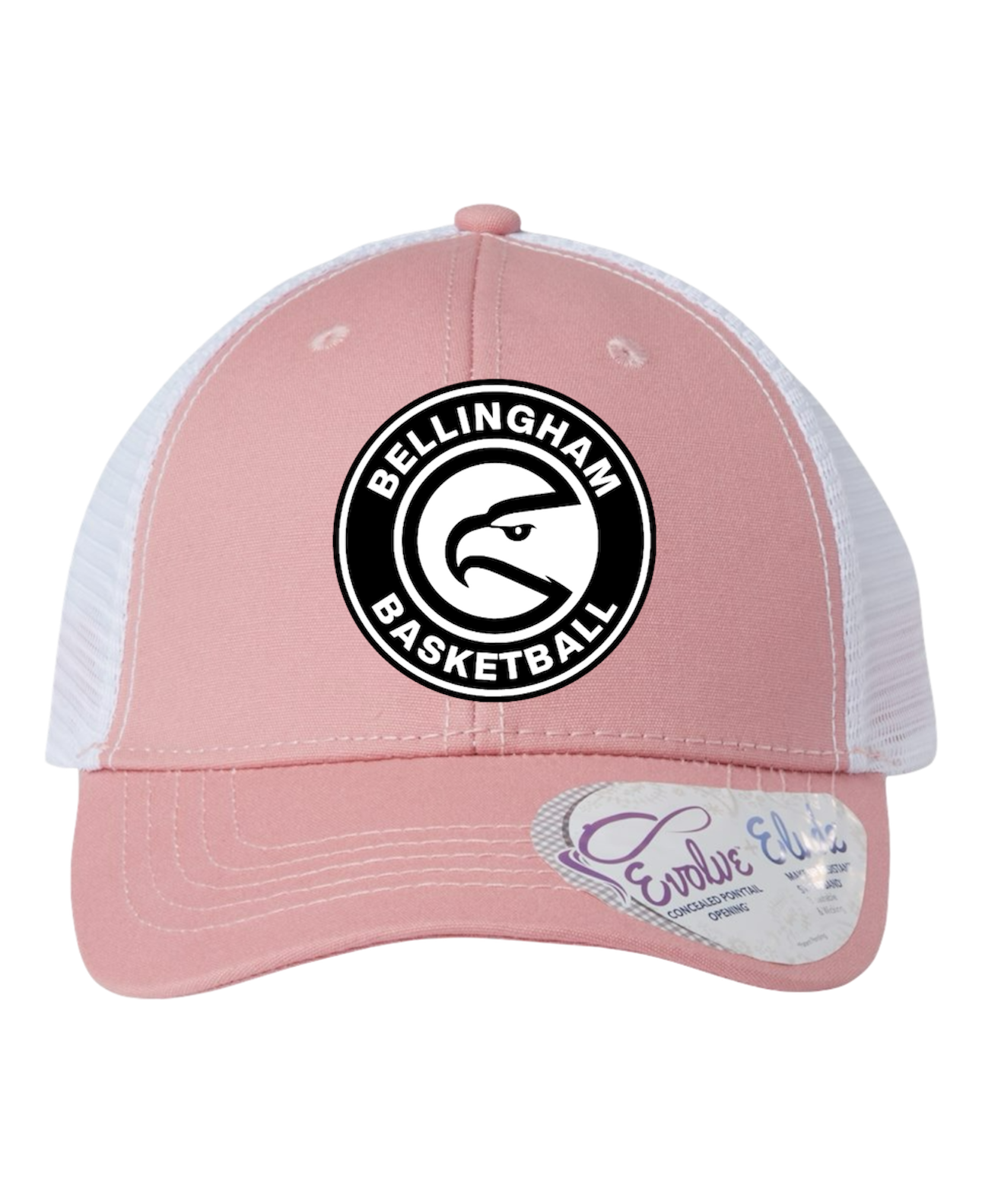Bellingham Basketball Free Throw Women's ponytail hat