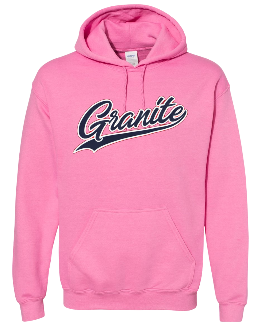 Granite Script heavy blend Dugout Hoodie
