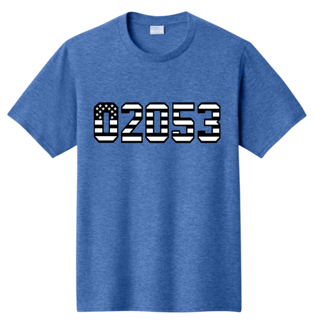 American Flag Zip code tshirts