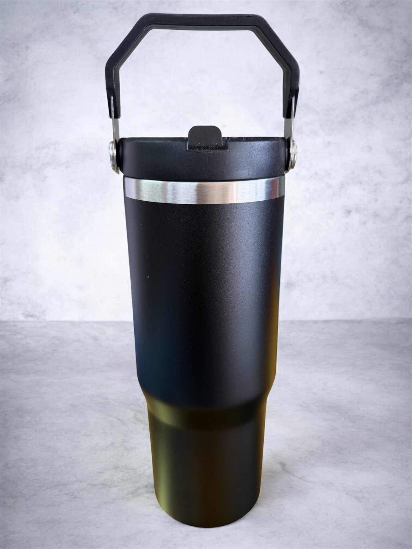 30oz stainless steel water bottle Black (unbranded)