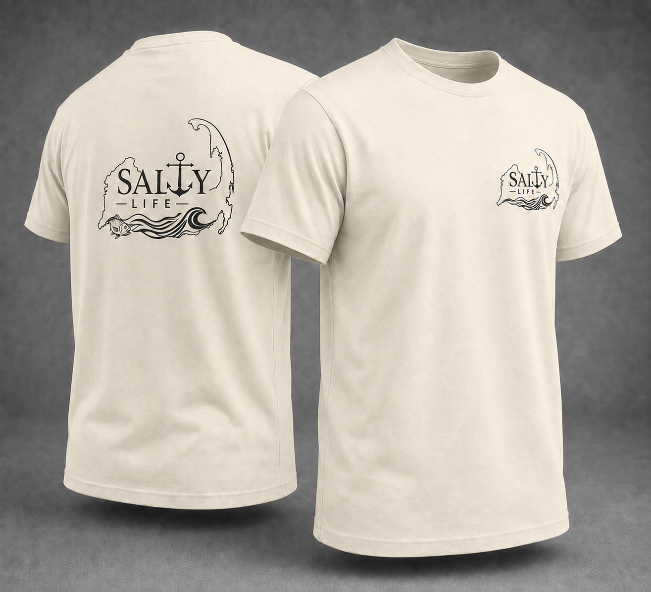 New England Salty Life Tshirts