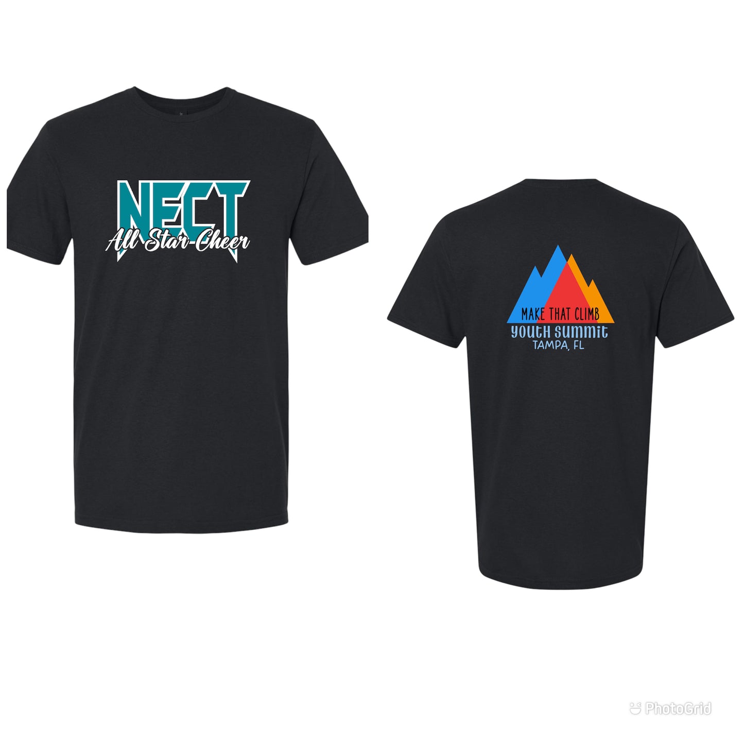 NECT SUMMIT BOUND UNISEX TSHIRTS