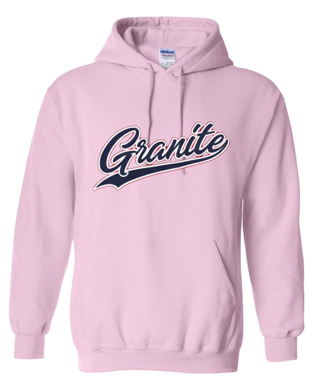 Granite Script heavy blend Dugout Hoodie