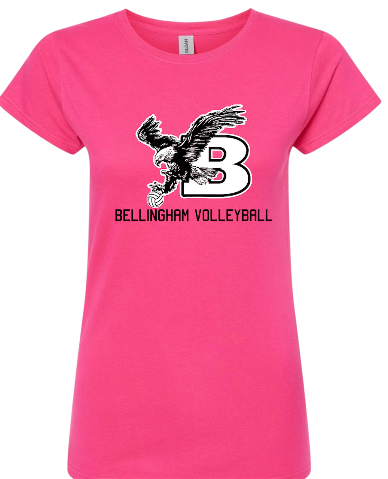 Bellingham Volleyball women’s practice tshirt