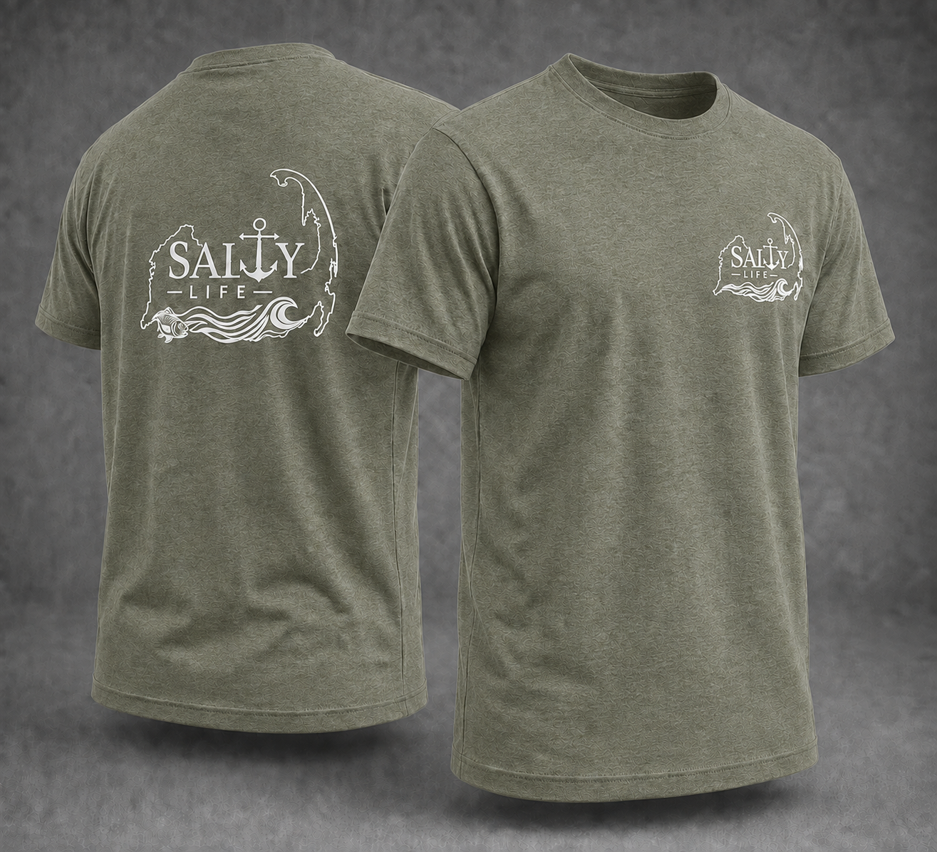 New England Salty Life Tshirts