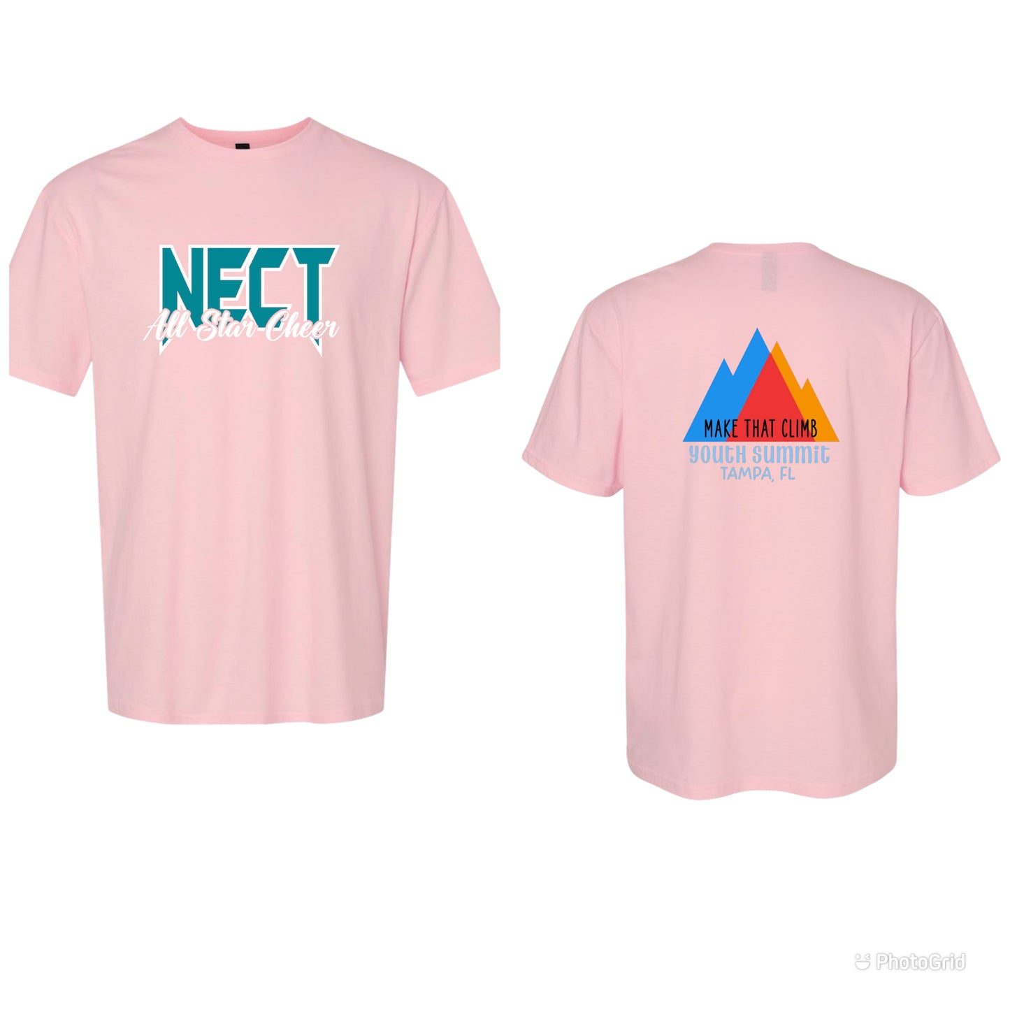 NECT SUMMIT BOUND UNISEX TSHIRTS