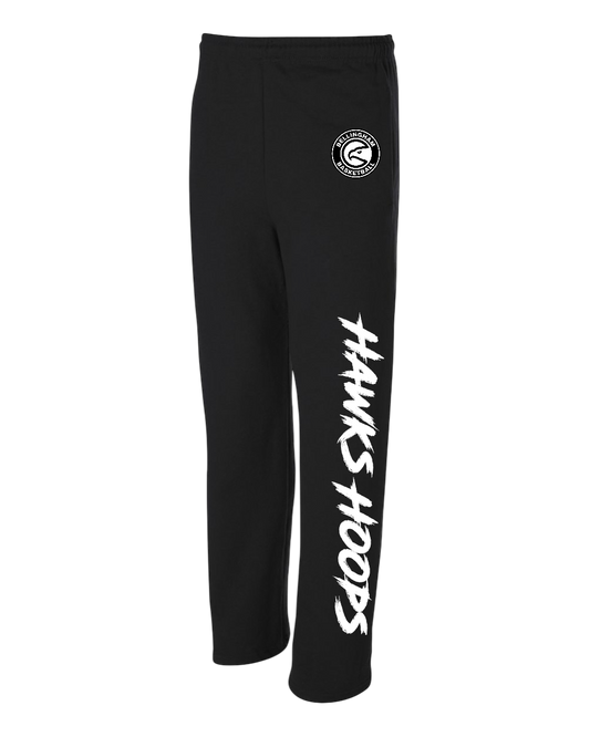 Bellingham Basketball Pre Game open bottom sweatpants