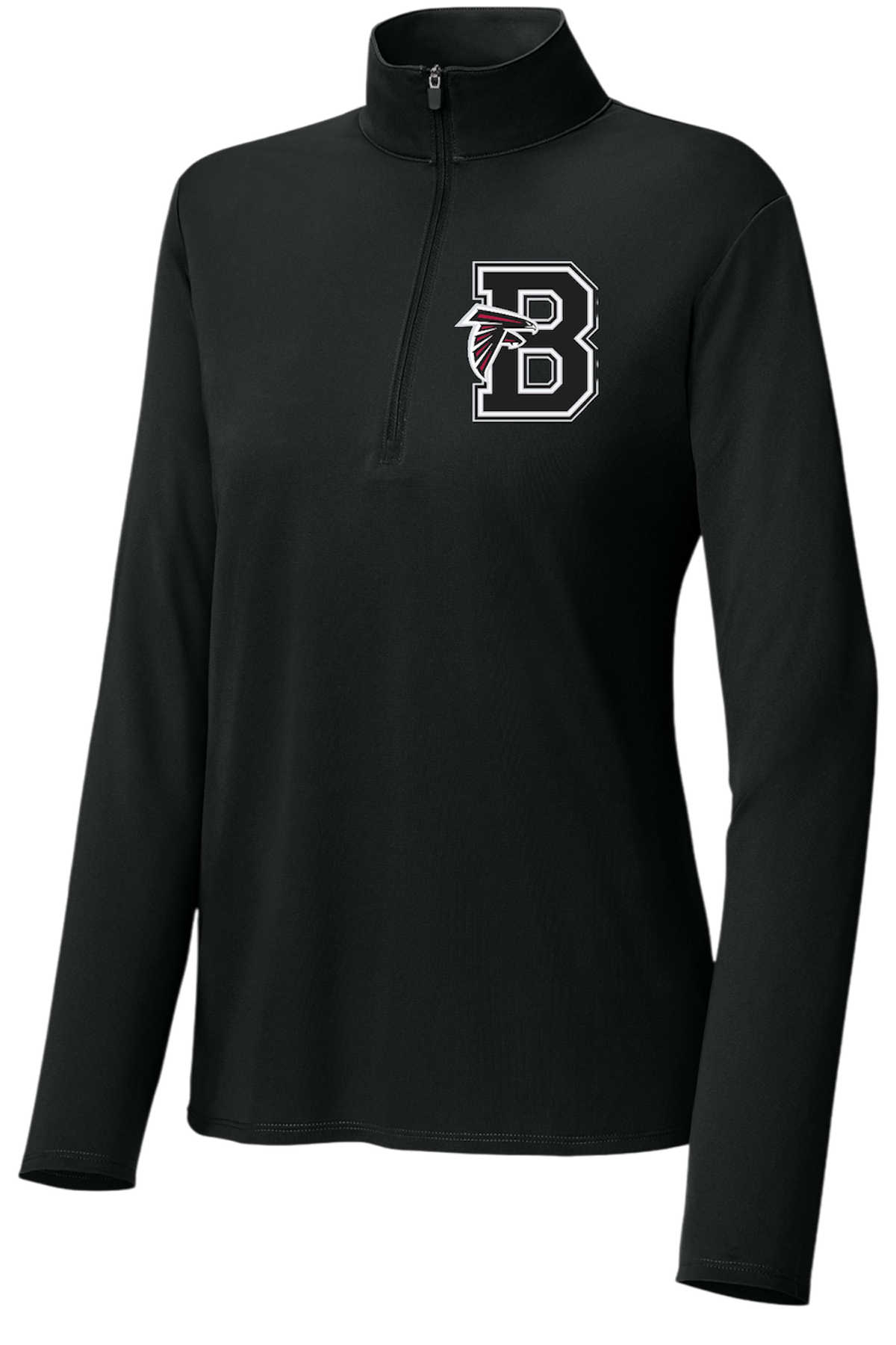 Bellingham Falcons Womens Sport Tek lightweight Micropique 1/4 zip