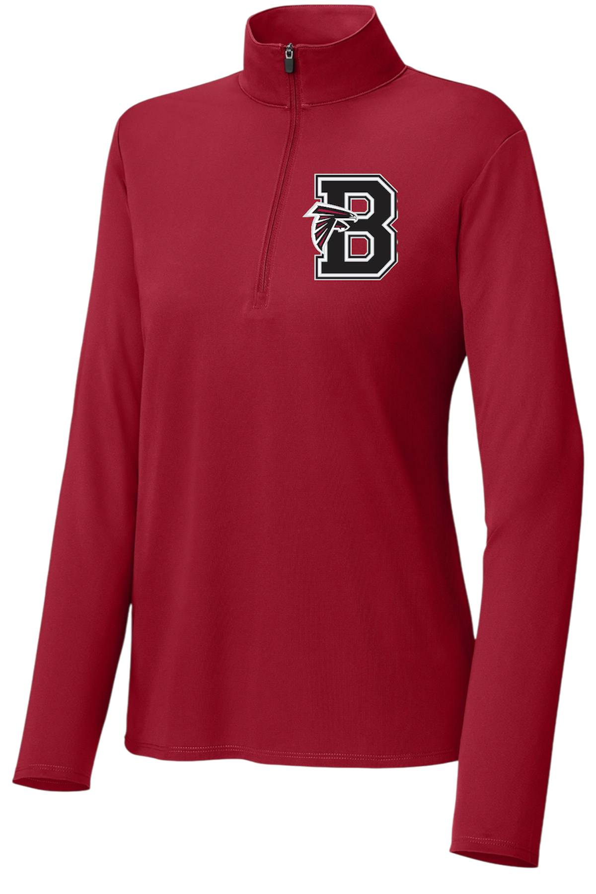 Bellingham Falcons Womens Sport Tek lightweight Micropique 1/4 zip