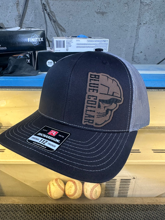 Blue Collar premium snapback and flexfit hats