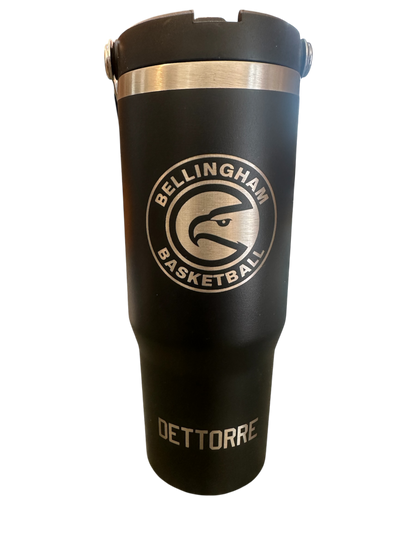 Bellingham Basketball Timeout 30oz Water Bottle