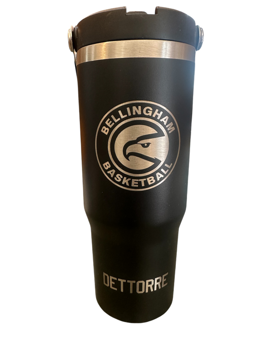 Bellingham Basketball Timeout 30oz Water Bottle