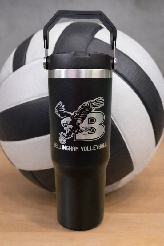Bellingham Volleyball 30oz Water Bottle