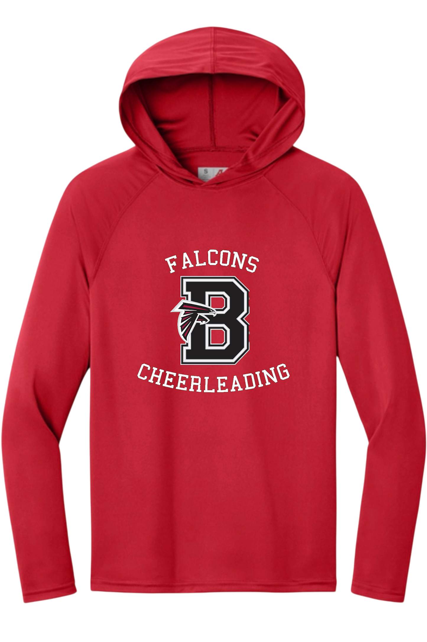 Bellingham Falcons performance long sleeve hooded tshirt