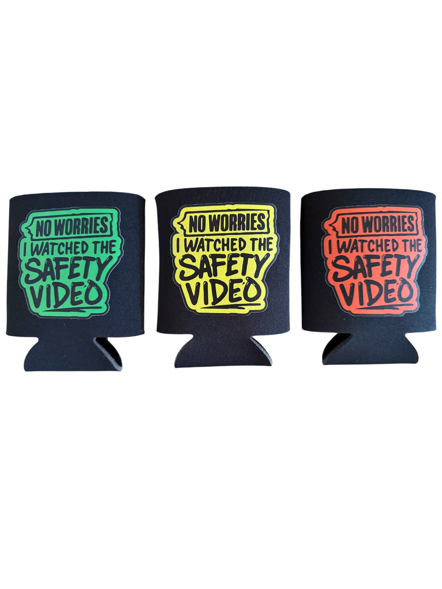 Koozie beverage beer holder Safety Video edition