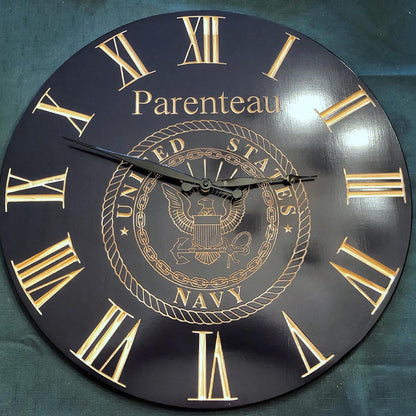 Military Clocks For Veterans Marines, Navy, Coast Guard, Airforce, Army, and even VFW