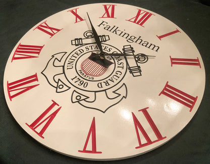 Military Clocks For Veterans Marines, Navy, Coast Guard, Airforce, Army, and even VFW