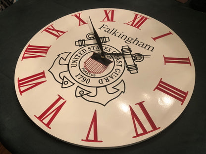 Military Clocks For Veterans Marines, Navy, Coast Guard, Airforce, Army, and even VFW